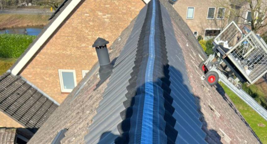 Moderne dakpannen renovatie resultaat in Brabant