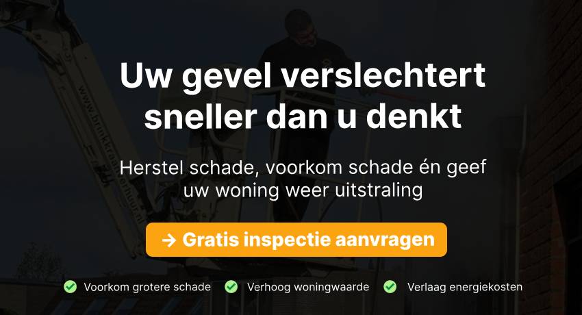 Professionele gevelrenovatie en isolatie werkzaamheden aan woning